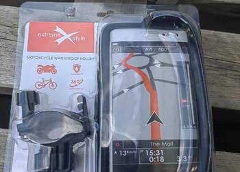 Motocyklowy uchwyt na telefon