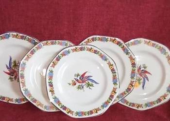 5 Talerzyków z rajskim ptakiem. Soho Pottery LTD.  Cobrige. Soltan