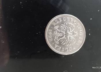 Moneta 1 zł 1992 stan 1 Promocja