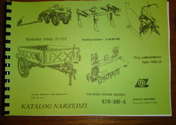 INSTRUKCJA  I KATALOG NARZEDZI OD TZ4K14