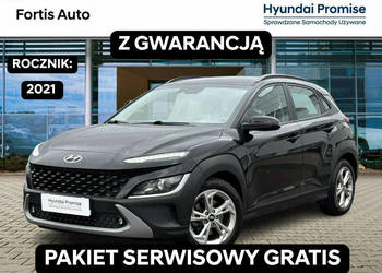Hyundai Kona 1.6 T-GDi 4WD 198KM Automat 7DCT Salon PL Serwis ASO Gwarancj…
