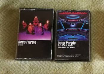 Zestaw 2 kaset Deep Purple (USA / Kanada, Warner Bros) – Burn / Składanka