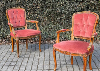 -ARTexpert- Para foteli Ludwik fotel siedzisko fotele