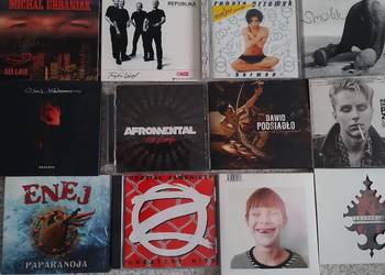 Zestaw płyt CD muzyka