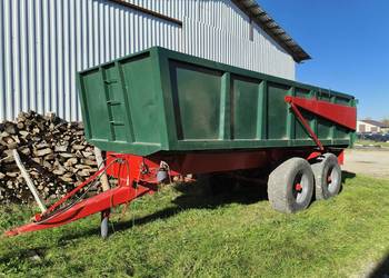 Przyczepa skorupa tandem skorupowa 14