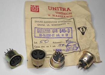 Gniazdo GM545-3 Unitra UNITECH