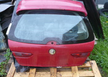 Klapa tylna Alfa Romeo 156 kombi Sportwagon czerwona