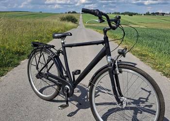 Rower Miejski/Trekkingowy Męski 28" – Czarny