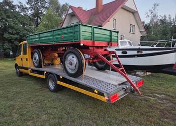Przyczepa rolnicza 3,5t Autosan sztywna Złoczew laweta