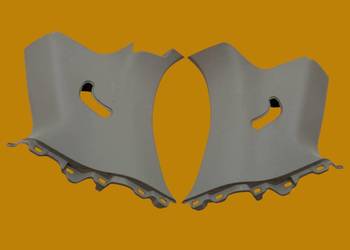 OSŁONA SŁUPKA C LEWA PRAWA KOMPLET 3D Toyota Yaris III (2011-)