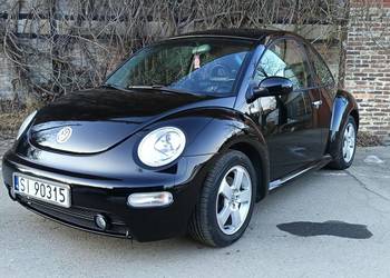 VW NEW BEETLE 2.0 Bezwypadkowy Oryginalny lakier Skóra Szyberdach