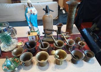 Radia Lampy Moździerze Militaria Starocie PRL Różności.