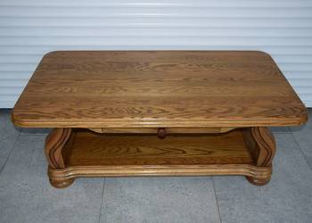 ława do salonu dębowa - super stan