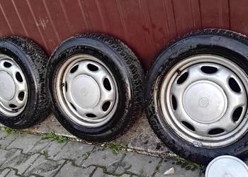 3 koła 4 dekielki toyota corolla,165.70,14 allseason jak nowe