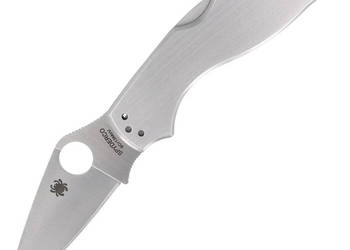 Nóż składany Spyderco UpTern Stainless, Plain 8Cr13MoV (C261P)