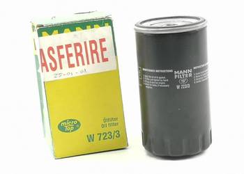 FILTR OLEJU MANN FILTER MASSEY FERGUSON CATERPILLAR NOWY W723/3