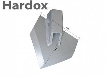 Lemiesz HARDOX S22A220B200p części do glebogryzarki IMANTS