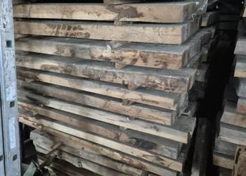 Deski dębowe 120 cm (grubość 5-6cm) - Sezonowane 15 lat