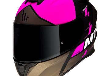 KASK MT Helmets RIGEL A8 MATT FLUOR KOLOR RÓŻOWY FLUO rozm.M