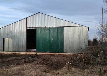 Zielony Otwarty Garaż Blaszany Wiata Magazyn Hala Magazynowa – ESSTAL-