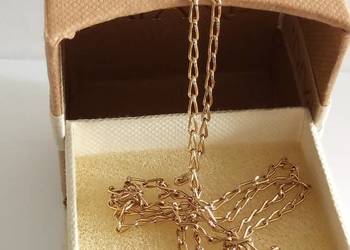 Śliczny złoty łańcuszek, próba 585