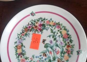 Mały talerzyk. Aynsley  Pembroke.  Z ptaszkiem na gałęzi.  M