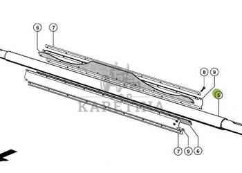 Claas Lexion 570 Wałek Pośredni Napędu Głównego 0006676710 00 0667 671 0