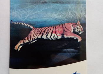 Karta telefoniczna przedstawiająca tygrysa, 25 impulsów