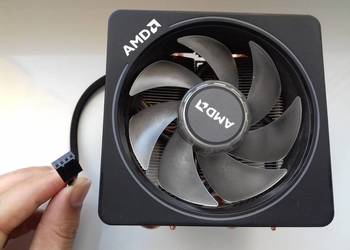 AMD Wraith Prism chłodzenie RGB bez zapięcia, AM4 AM5, w pudełku, sprawne,