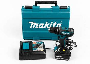 Profesjonalny Zestaw Makita LXT 18V: Wiertarko-Wkrętarka Udarowa DHP482