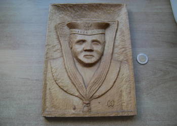 Starocie z PRL Marynistyka = Marynarka Wojenna Drzeworyt "Wzorowy Marynarz"