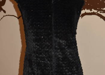 Stylowa Czarna Kamizelka