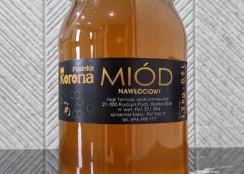 Miód Nawłociowy z własnej pasieki 1,2 kg
