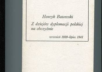 Z dziejów dyplomacji polskiej na obczyźnie wrzesień 193