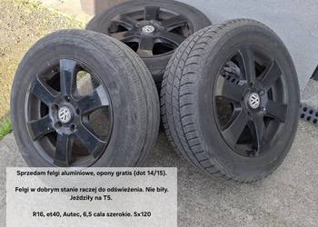 felgi aluminiowe/ stalowe vw transporter 5x120