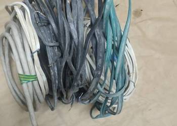 Kable miedziane różne.
