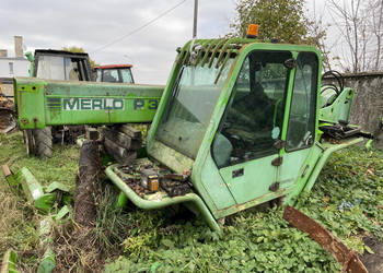 Merlo P35.13 - części - maszt rama kabina drzwi szyby