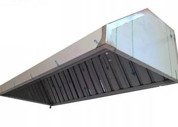 Okap Gastronomiczny 136x57x48 z TURBINĄ