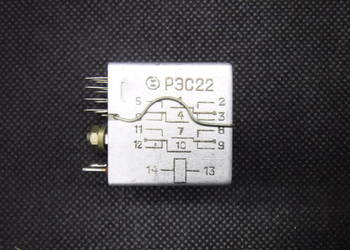 RES22 RF4500131 przekaźnik wojskowy relay РЭС22 РФ4500131
