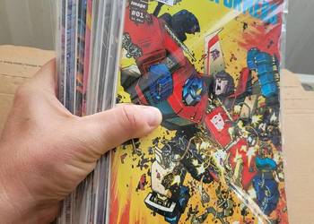 Transformers - zestaw 26 komiksów, 2023 rok, first printing