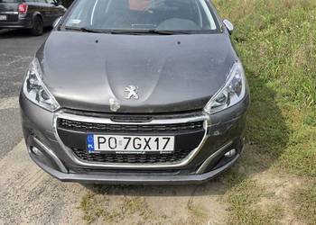 Peugeot 208 2018 rok uszkodzony bok lewy purtech