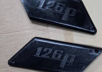 Osłony tuningowe boczne wlotów powietrza fiat 126p ST