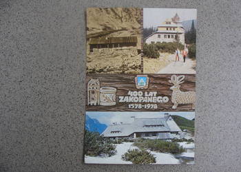 Pocztówka Zakopane 1978 rok