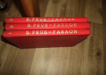 B. Prus Faraon 1-3 komplet twarda 1949r.