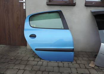 DRZWI PRAWY TYŁ PEUGEOT 206 HB 5D KNYC
