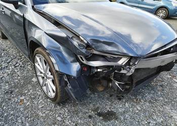 Audi A3 2016 2.0 quattro, pali jeździ, na miejscu PL uszkodzona