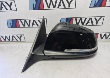  BMW F30 F31 LUSTERKO LEWE LEWY PRZÓD 5PIN 668 SCHWARZ II