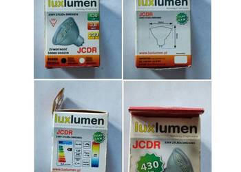 żarówka świetlówka led lux lumen luxlumen JCDR 430 lm energooszczędna