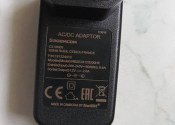 Zasilacz AC/DC Adaptor Sagemcom NBSE24120200HE