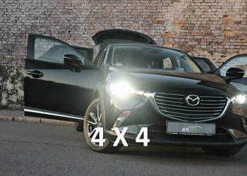 Mazda CX-3 2,0 SKYACTIV-G 150 AWD-Nawigacja-Grzane Fotele-Skóra-Lampy LED-…
